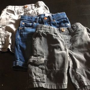 3 pairs of boys shorts